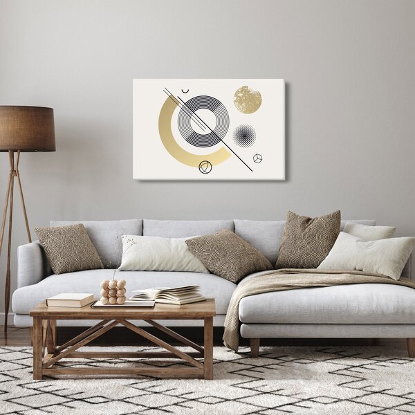 Slika - Geometrijski oblici N⁰2 (90x60 cm)