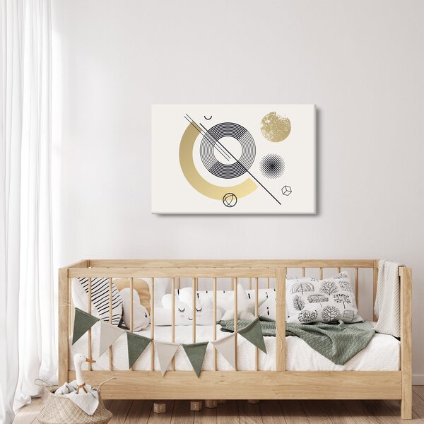 Slika - Geometrijski oblici N⁰2 (90x60 cm)
