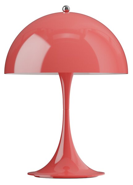 Stolne Lampa Louis Poulsen, Panthella 250, prigušiv, Crvena, Dnevna soba, Plastika, Moderan