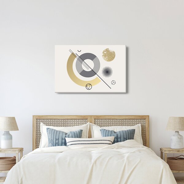 Slika - Geometrijski oblici N⁰2 (90x60 cm)