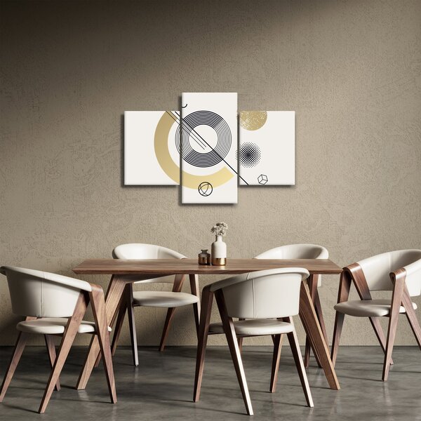 Slika - Geometrijski oblici N⁰2 (90x60 cm)
