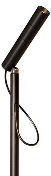 Podne Lampa Nemo Lighting, Type, prigušiv, Crno, Dnevna soba, Aluminij, Moderan