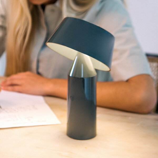 Stolne Lampa MARSET, Bicoca, prigušiv, Crno, Dnevna soba, Plastika, Dizajn