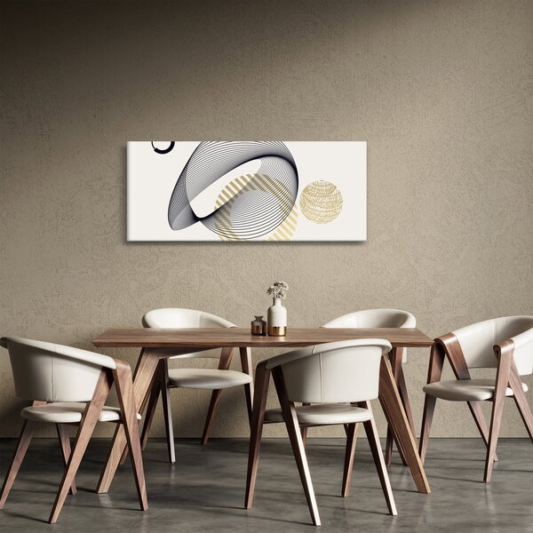 Slika - Geometrijski oblici N⁰3 (120x50 cm)