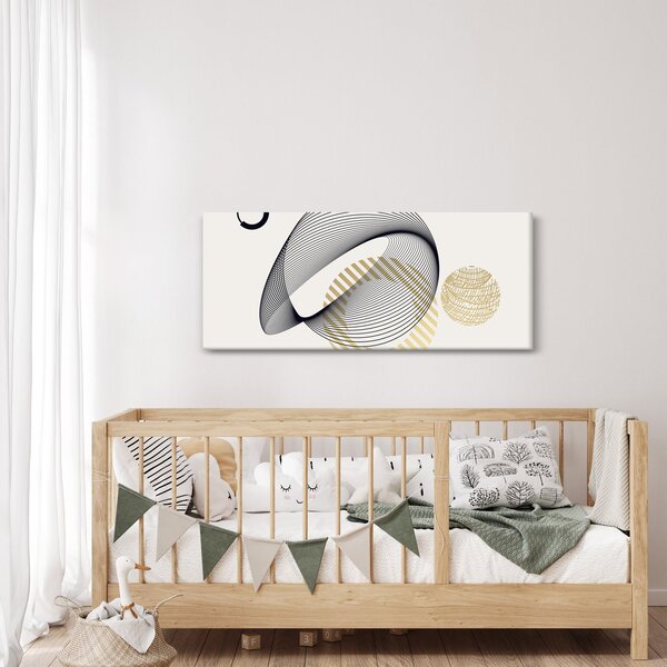 Slika - Geometrijski oblici N⁰3 (120x50 cm)