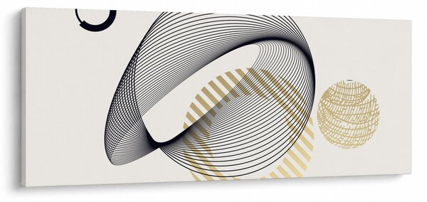 Slika - Geometrijski oblici N⁰3 (120x50 cm)