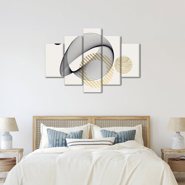 Slika - Geometrijski oblici N⁰3 (150x105 cm)