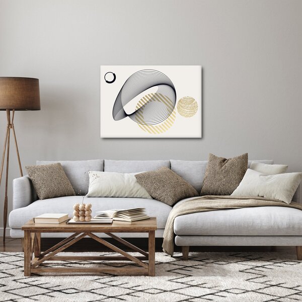 Slika - Geometrijski oblici N⁰3 (70x50 cm)