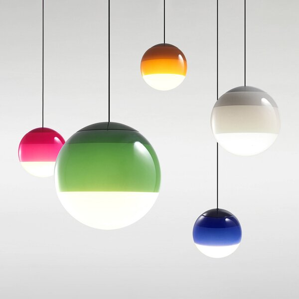 Viseće Svjetiljka MARSET, Dipping Light, prigušiv, Bijela, Dnevna soba, Staklo, Dizajn