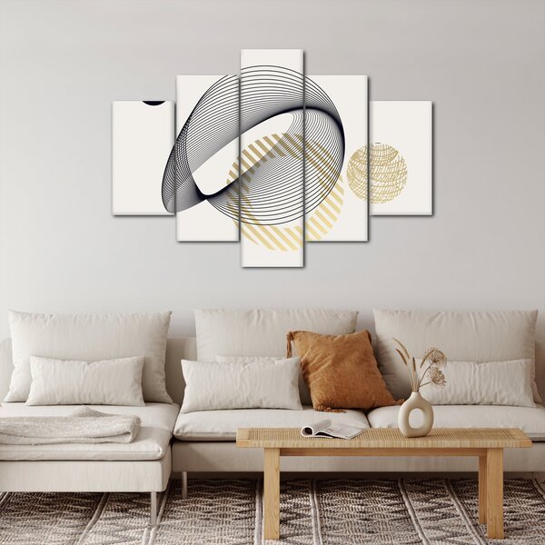 Slika - Geometrijski oblici N⁰3 (150x105 cm)
