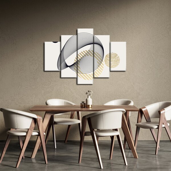 Slika - Geometrijski oblici N⁰3 (150x105 cm)