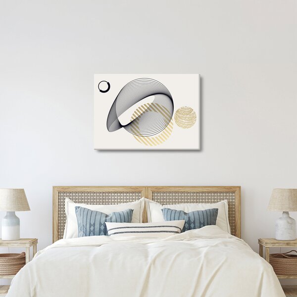 Slika - Geometrijski oblici N⁰3 (70x50 cm)