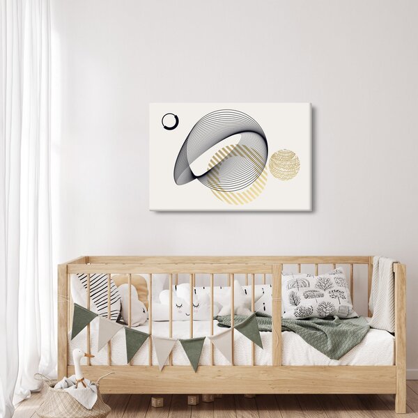 Slika - Geometrijski oblici N⁰3 (90x60 cm)