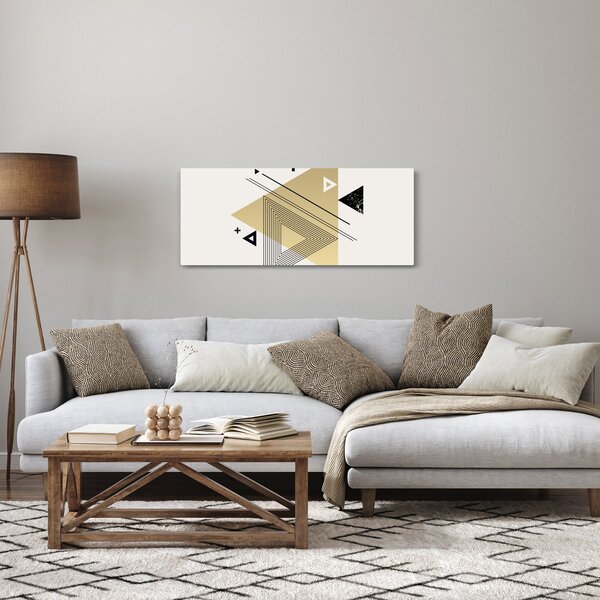 Slika - Geometrijski oblici N⁰4 (120x50 cm)