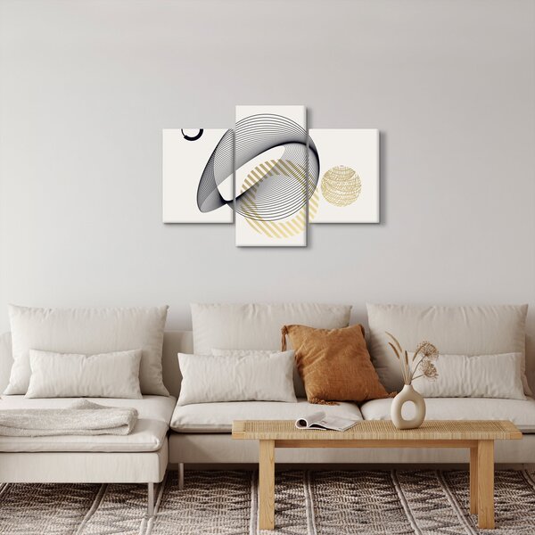 Slika - Geometrijski oblici N⁰3 (90x60 cm)