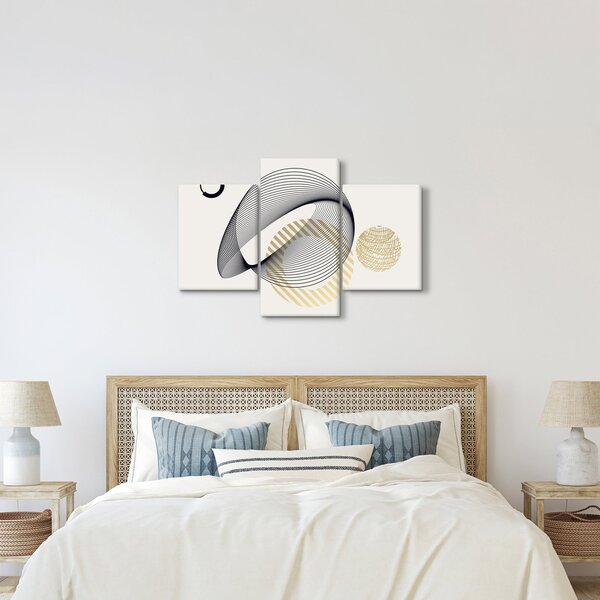 Slika - Geometrijski oblici N⁰3 (90x60 cm)