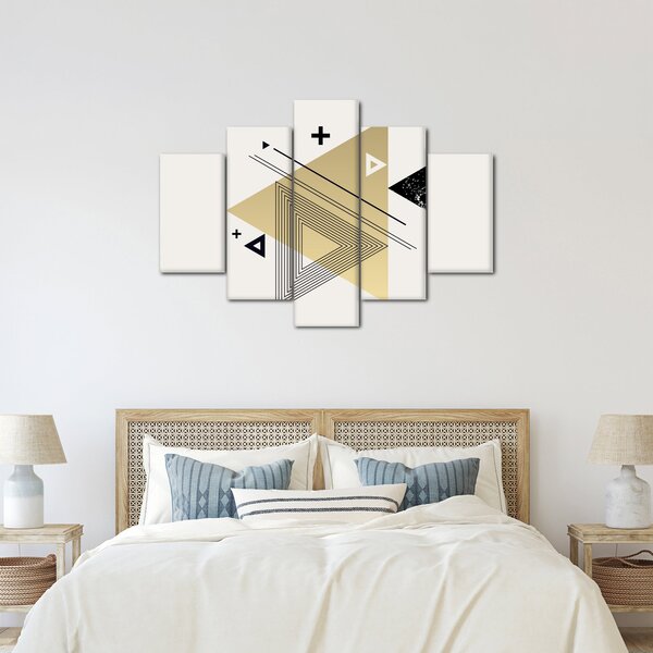 Slika - Geometrijski oblici N⁰4 (150x105 cm)