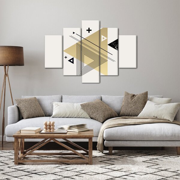 Slika - Geometrijski oblici N⁰4 (150x105 cm)