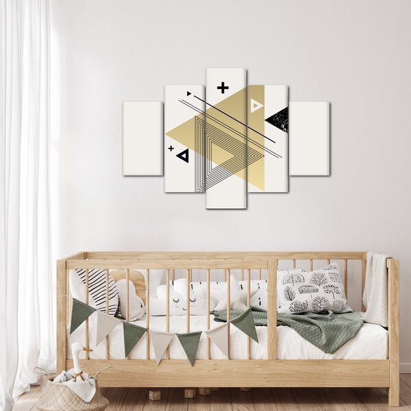 Slika - Geometrijski oblici N⁰4 (150x105 cm)