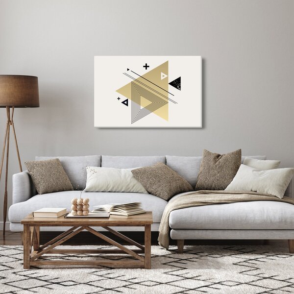 Slika - Geometrijski oblici N⁰4 (90x60 cm)