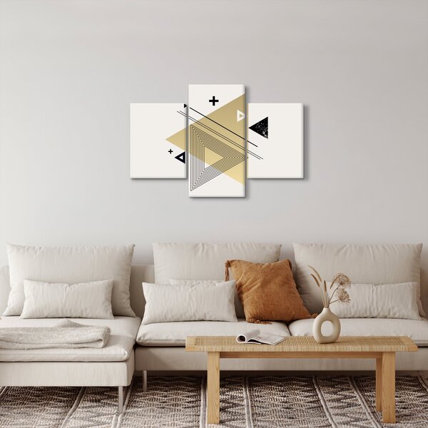 Slika - Geometrijski oblici N⁰4 (90x60 cm)