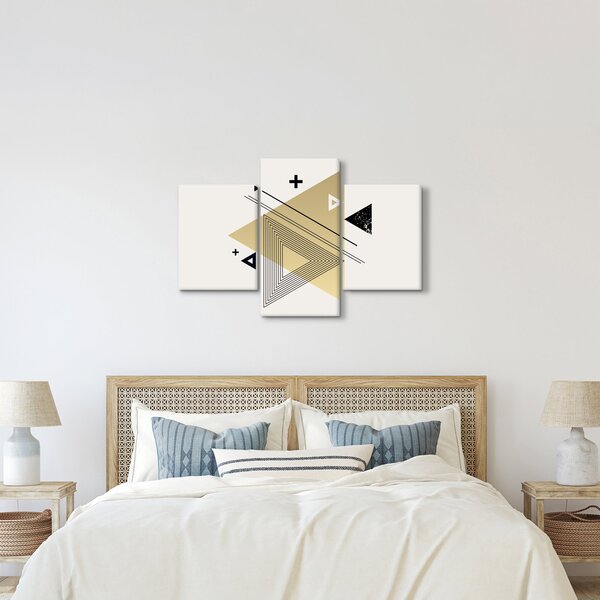 Slika - Geometrijski oblici N⁰4 (90x60 cm)