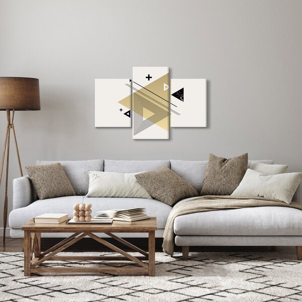 Slika - Geometrijski oblici N⁰4 (90x60 cm)