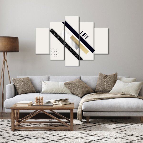 Slika - Geometrijski oblici N⁰5 (150x105 cm)