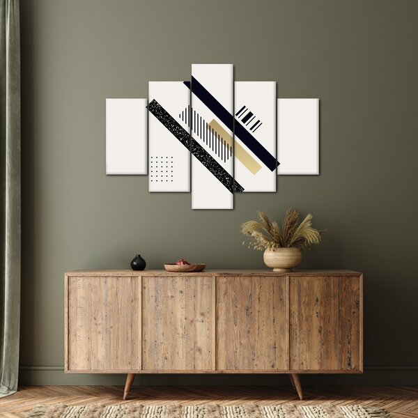 Slika - Geometrijski oblici N⁰5 (150x105 cm)