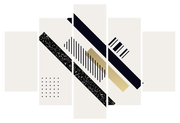 Slika - Geometrijski oblici N⁰5 (150x105 cm)