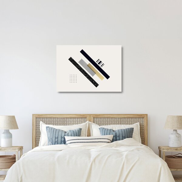 Staklena slika - Geometrijski oblici N⁰5 (70x50 cm)