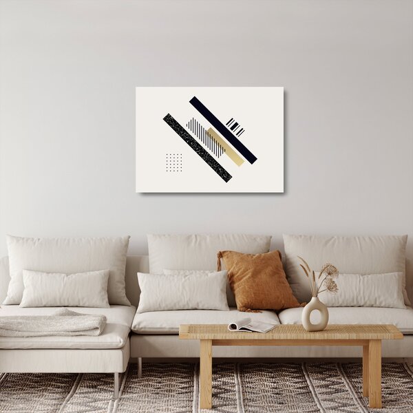 Staklena slika - Geometrijski oblici N⁰5 (70x50 cm)
