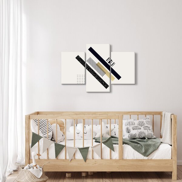 Slika - Geometrijski oblici N⁰5 (90x60 cm)