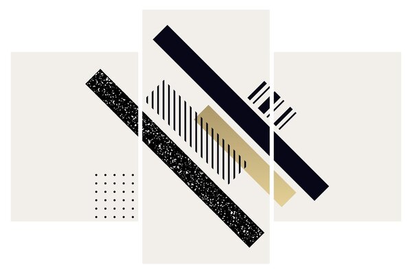 Slika - Geometrijski oblici N⁰5 (90x60 cm)