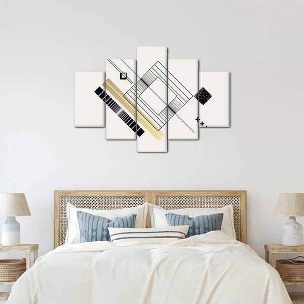 Slika - Geometrijski oblici N⁰6 (150x105 cm)