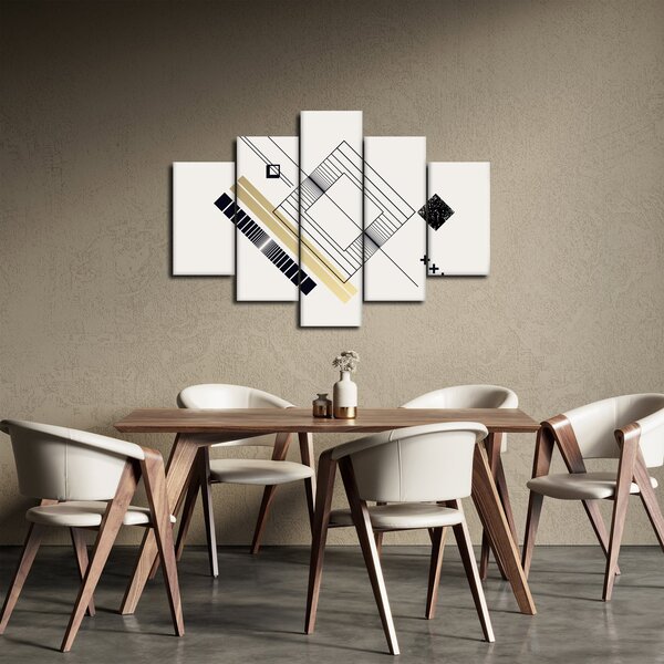 Slika - Geometrijski oblici N⁰6 (150x105 cm)