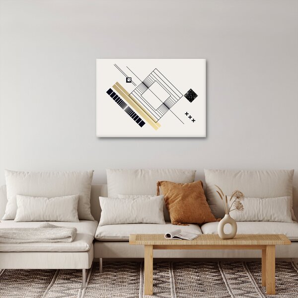 Slika - Geometrijski oblici N⁰6 (70x50 cm)