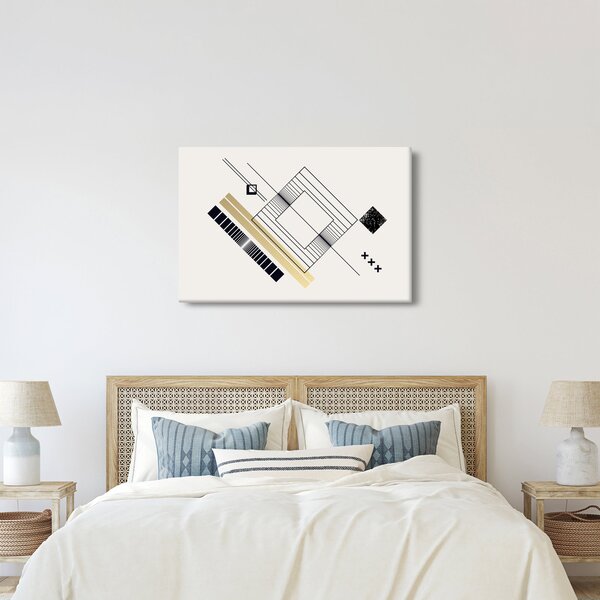 Slika - Geometrijski oblici N⁰6 (90x60 cm)
