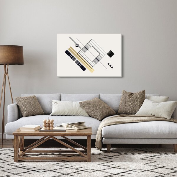 Slika - Geometrijski oblici N⁰6 (90x60 cm)