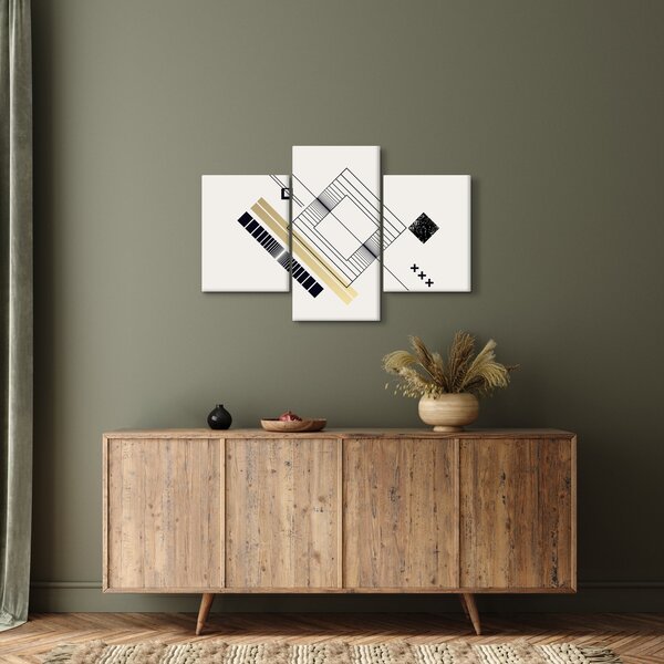 Slika - Geometrijski oblici N⁰6 (90x60 cm)