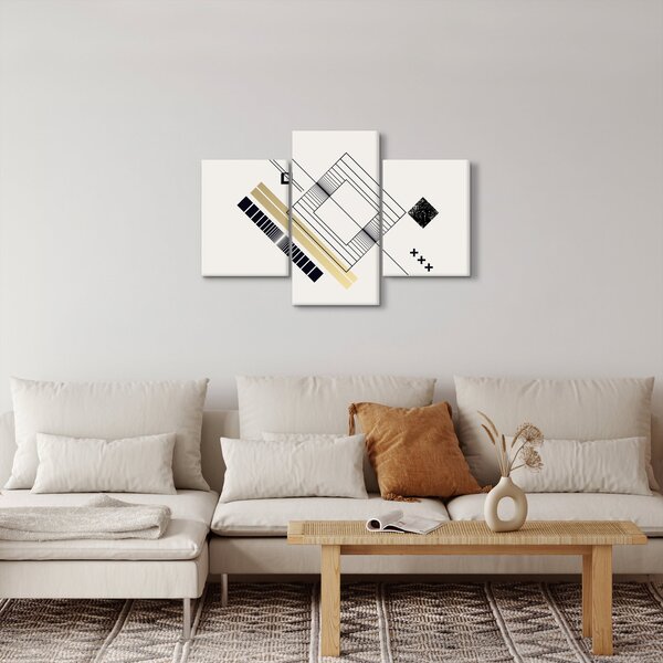 Slika - Geometrijski oblici N⁰6 (90x60 cm)
