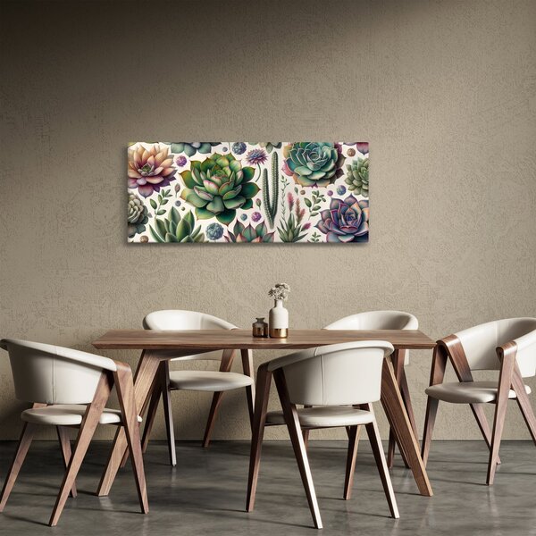Slika - Sukulenti (120x50 cm)