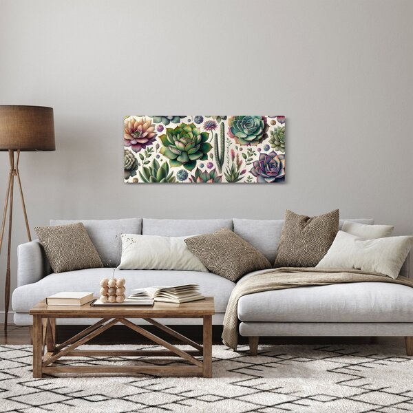 Slika - Sukulenti (120x50 cm)