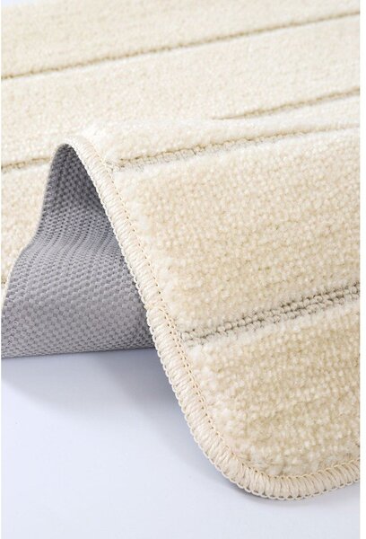 Krem kupaonske prostirke u setu 2 kom 50x80 cm Yeni Cizgli – Foutastic