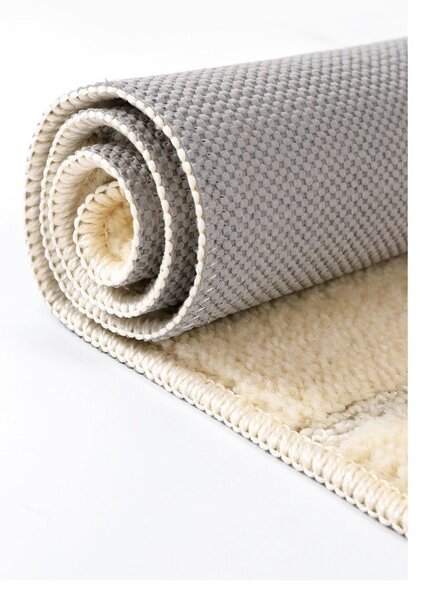 Krem kupaonske prostirke u setu 2 kom 50x80 cm Yeni Cizgli – Foutastic