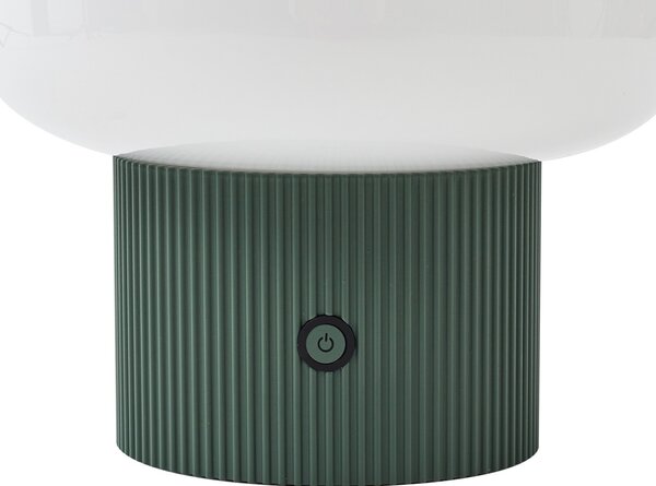 Stolne Lampa Lucande, Katrin Palme, prigušiv, Zelena, Dnevna soba, Staklo, Moderan