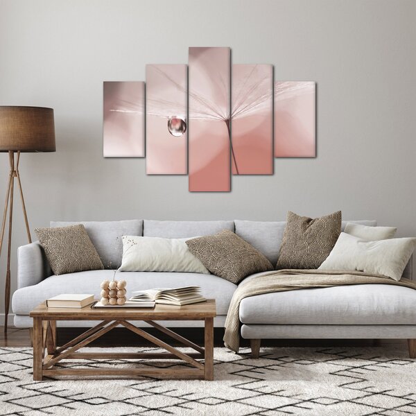Slika - Kapljica rose (150x105 cm)