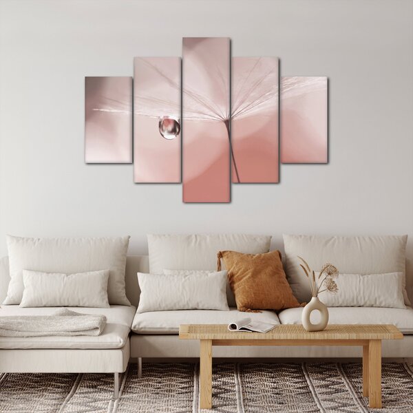 Slika - Kapljica rose (150x105 cm)