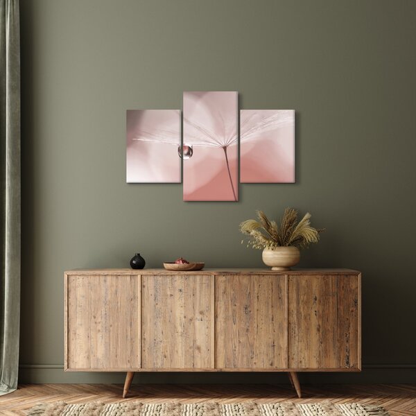 Slika - Kapljica rose (90x60 cm)