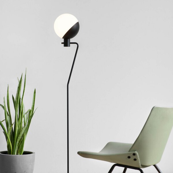 Podne Lampa GRUPA, Baluna, prigušiv, Crno, Dnevna soba, Metal, Dizajn
